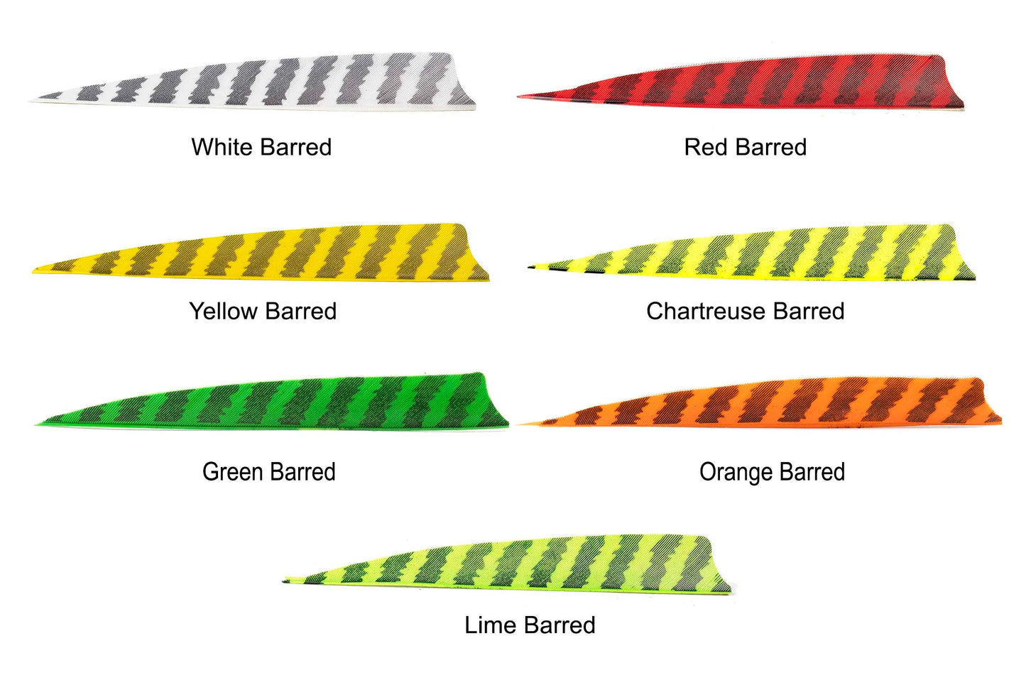 Traditional Only Shield Cut Arrow Feathers