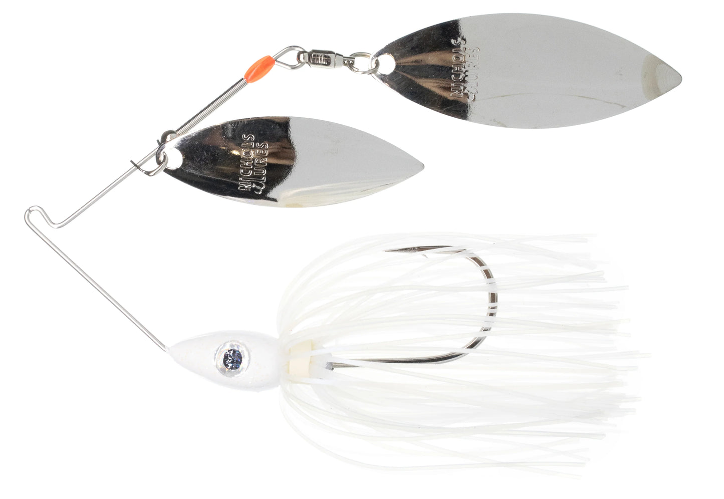 Nichols Lures Pulsator Metal Flake Double Willow Spinnerbait