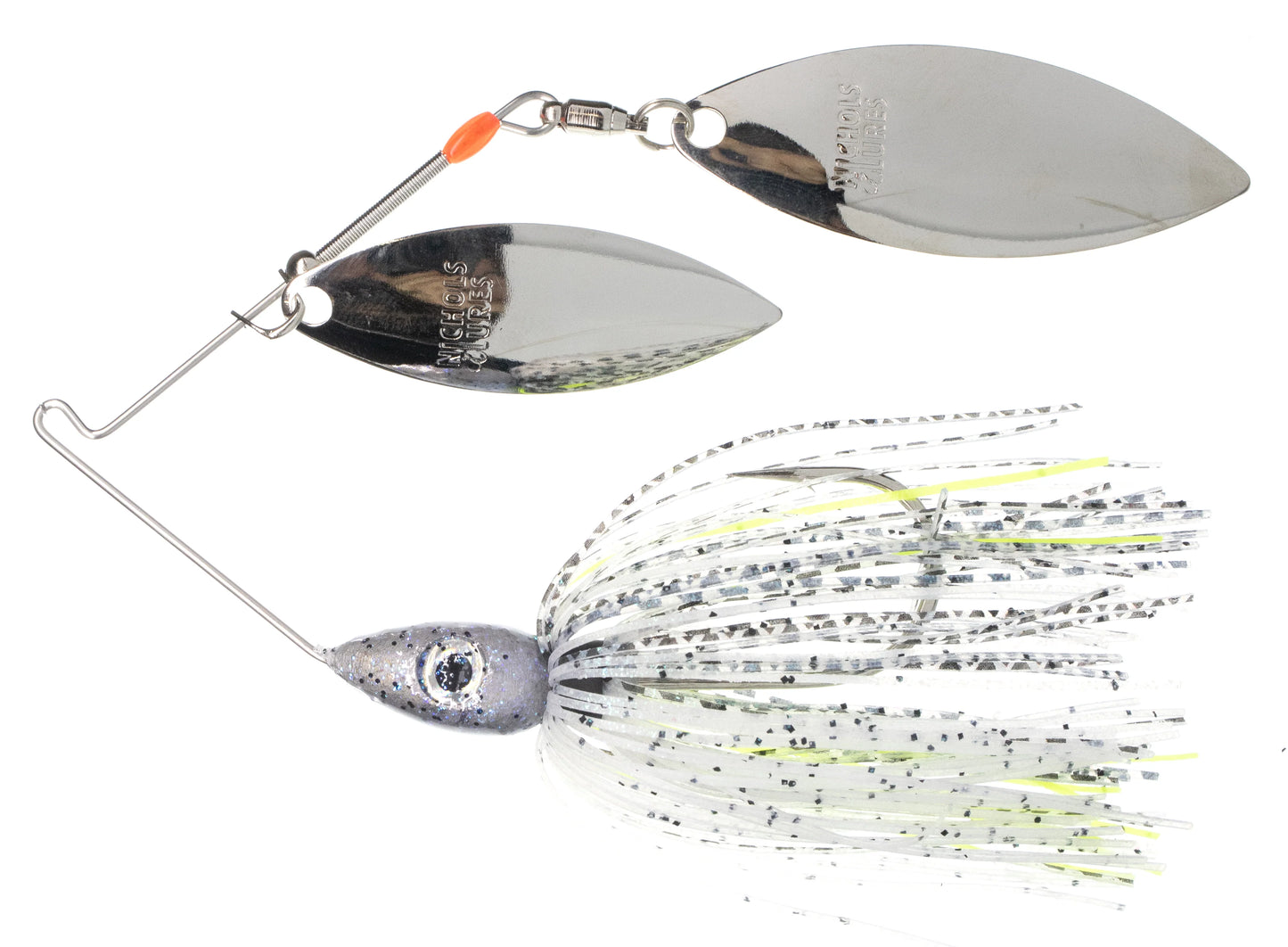 Nichols Mother Lode Nickel Double Willow Spinnerbait