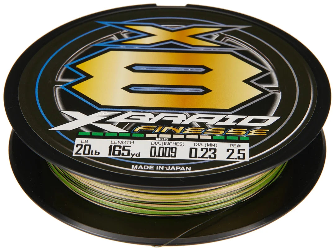 XBraid X8 Braid Finesse Fishing Line