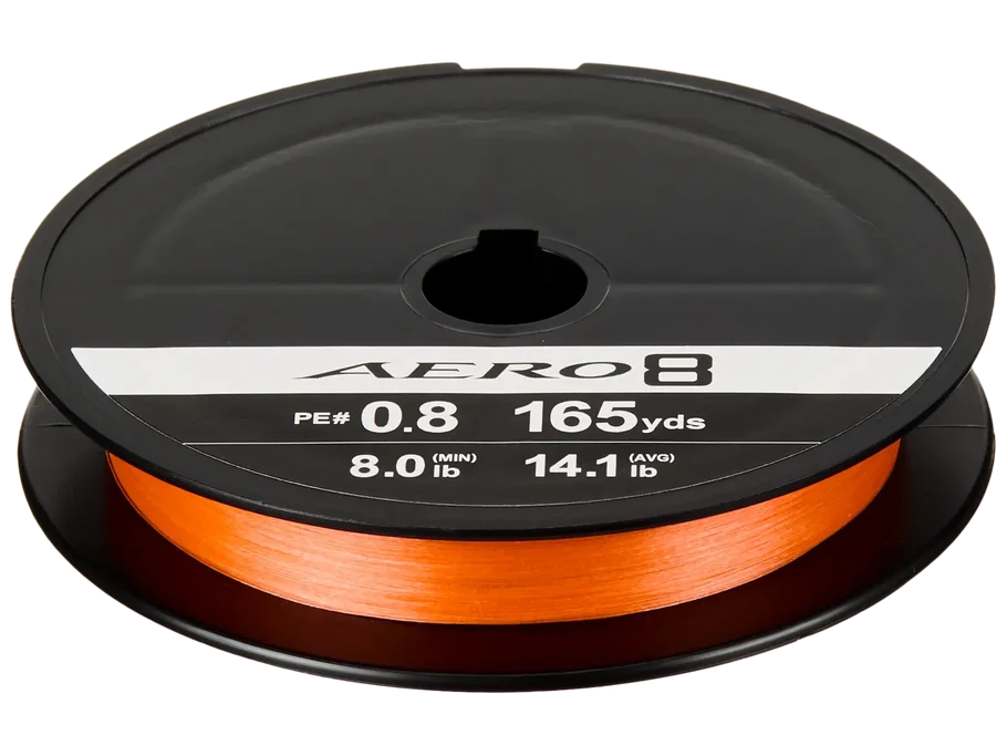 Shimano Aero 8 PE Orange Braided Line