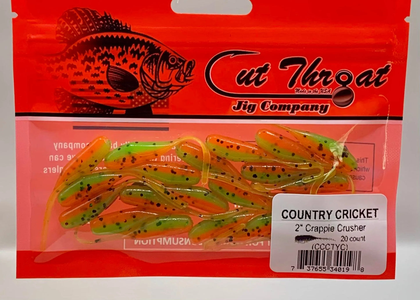 Cut Throat Jig Co. Crappie Crusher 20pk