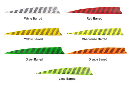 Traditional Only Shield Cut Arrow Feathers