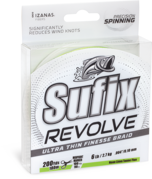Sufix Revolve Braid Neon Lime