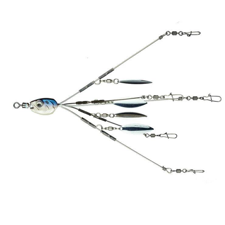 6th Sense 5-Wire 4-Blade Umbrella Rig