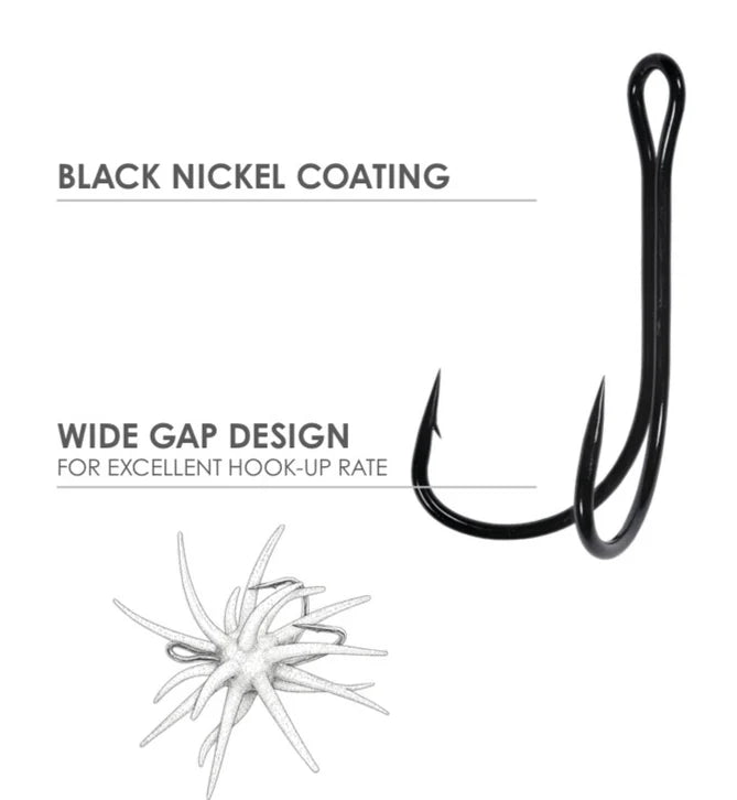 BKK Double 21-Urchin Hook