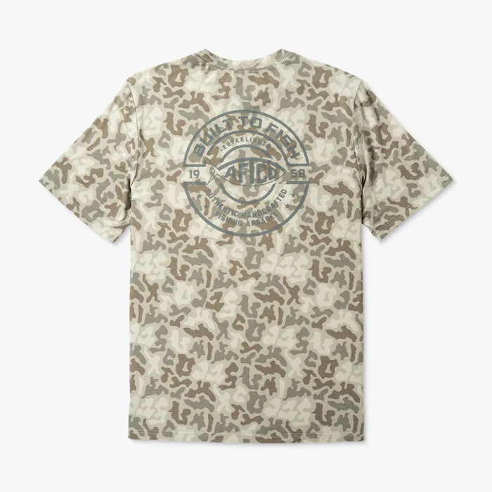 AFTCO Ocean Bound SS Printed Performance Shirt