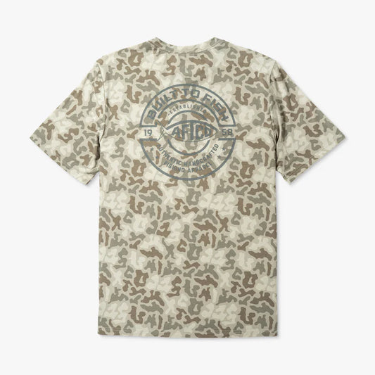 AFTCO Ocean Bound SS Printed Performance Shirt