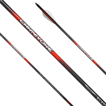 Black Eagle Carnivore Fletched Arrows
