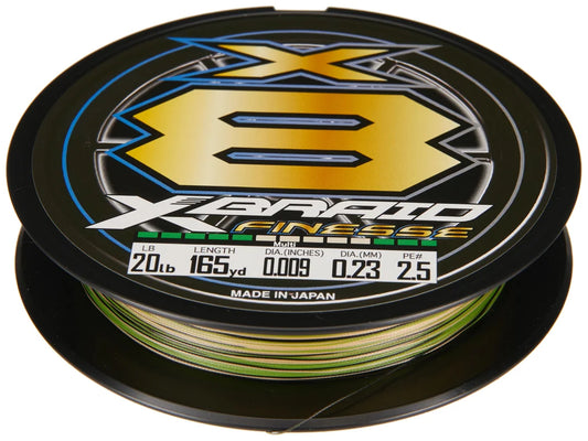 XBraid X8 Braid Finesse Fishing Line