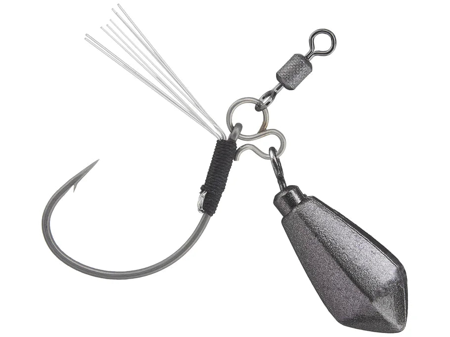 Zappu x Ryugi System Hook RPZ Weedless Talisman 3pk