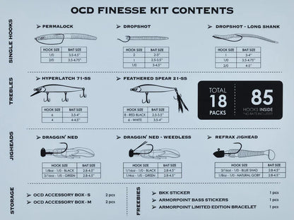 BKK OCD Tackle System Fully Loaded Finesse Kit